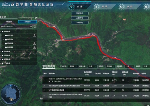 助力沉大项目早落地，湖南率先实现节地分析智能化 