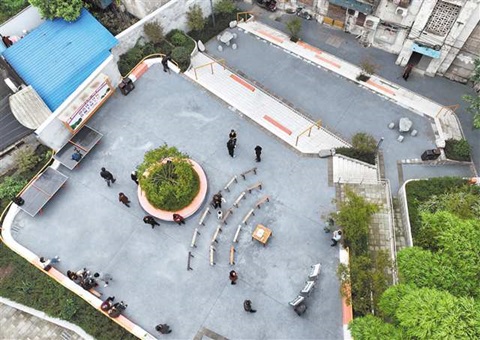 方寸之间，装下城市温情&nbsp;&nbsp;沉庆城市微型公园让市民转角赶上“幼确幸”